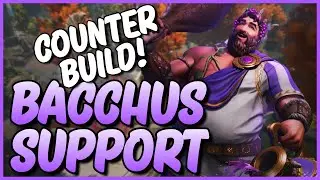 Counter Build if you want to win! Bacchus Support - Smite 2 MOBA Gameplay