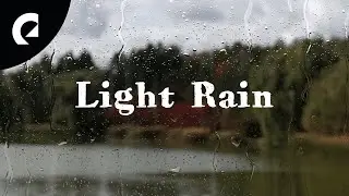 Light Rain Ambience For Deep Sleep, Relaxation, Study, Work (2 Hours)