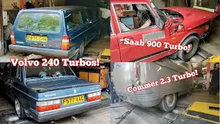 The Commer Turbo Gets Dyno'd!   Plus Saab 900 & Redblock Volvo 240s!