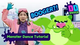 Gross! Booger Monster! | Dance Along | 💃 DD Dance Tutorial 🕺| Dr. Candy & Dragon Dee | Kids Kpop