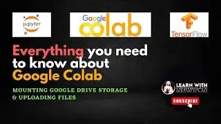 8 - Mounting & Uploading file to Google Drive through Google Colab