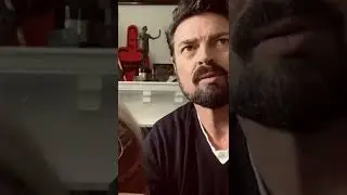 Karl Urban Loves His Helmet From 'The Lord Of The Rings' 