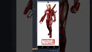 Iron Man Superheroes Movies App UI Design #Shorts