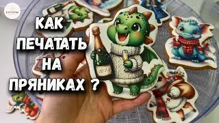 Пищевой принтер. Опыт работы в 5 лет! Настройка цвета Юник 5.