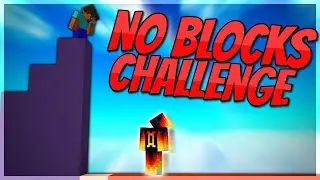 I Beat The NO BLOCKS CHALLENGE | Hypixel Bridge Challenge