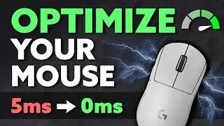 Mouse Optimization GUIDE for Gaming! 🔧 (0 Delay Tweaks)