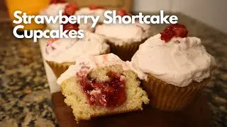 Strawberry Shortcake Cupcakes Recipe | Perfect Summer Dessert!