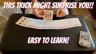 Tricky Challenge - EASY And DECEPTIVE Card Trick Performance/Tutorial