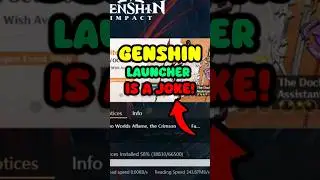 The Genshin Launcher is a Joke