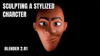 Sculpting a Stylized Character in blender 2.81