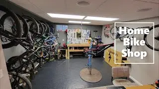 Home Bike Shop -- My Basement Shop Tour of Tools and Space Setup