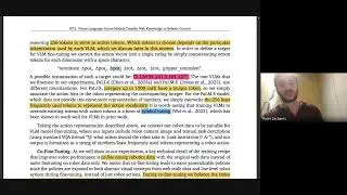 Paper Club with Peter: RT-2: Vision-Language-Action Models Transfer Web Knowledge to Robotic Control