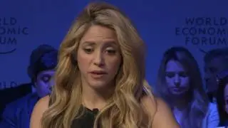 Shakira : Interview At The World Economic Forum 2017