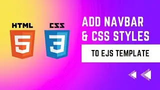 Add navlinks and css styles to ejs template.