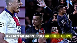 KYLIAN MBAPPÉ 4K FREE CLIPS FOR EDITS ( COLD CC + TOPAZ ) 2023/2024