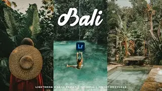 Bali Lightroom Preset - Lightroom Mobile Preset | Bali Preset | Tropical Preset | Bali Filter