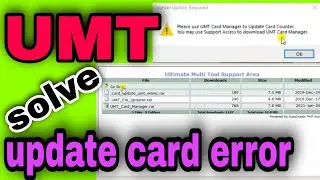 please use umt card manager to update|umt card manager|umt 2021