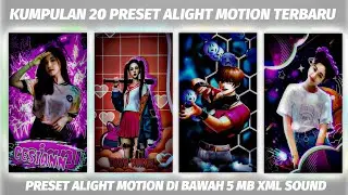 KUMPULAN 20 PRESET BASE ALIGHT MOTION TERBARU SPESIAL 3D JEDAG JEDUG