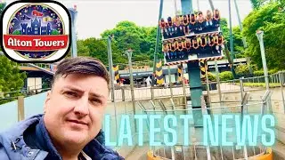 LATEST NEWS from ALTON TOWERS!! 🎢🎢🎢