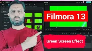 Filmora 13 green screen editing | filmora 13 full course hindi | filmora 13 green screen remove