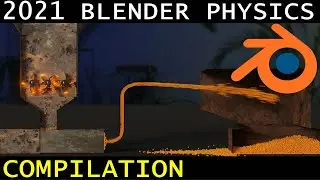 2021 Blender Physics Compilation - Blender Rookie