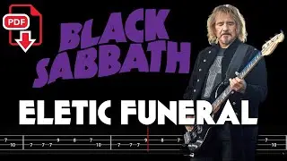 Black Sabbath – Electric Funeral (🔴Bass Tabs | Notation) 