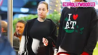 Pregnant Bhad Bhabie Keeps Her Baby Bump Under Wraps & Is Asked About Only Fans & More In BH