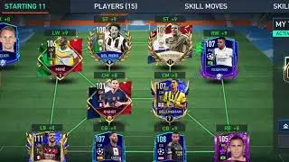 My team in fifa mobile 🤝