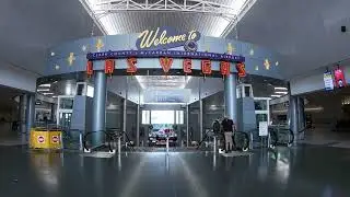 Las Vegas McCarran International Airport Gate D Walking Tour 2021