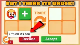 😭😭 THEY SAID ITS *FAIR* But i think it’s lil bit under!!😢😢 Win Fair or Lose?? Adopt me Roblox