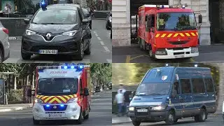 Police [Nationale, Banalisées et Mairie], BSPP, GRDF, CRF et Gendarmerie en urgence à Paris