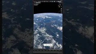Earth from Space in #blender #b3d