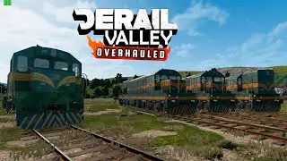 Derail Valley - Обзор сербских тепловозов 661 и 664