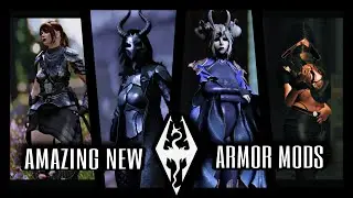 These NEW Mods Will Blow Your Mind! | Skyrim Armor Mods Showcase