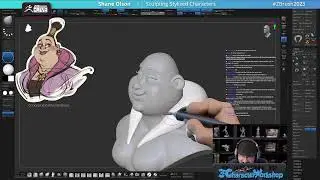 Sculpting Stylized Characters – Shane Olson – ZBrush 2022