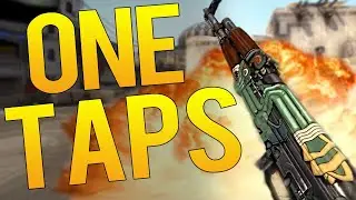 ONE TAPS ONLY IN CSGO DEATHMATCH | CSGO MEME VIDEO