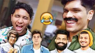 BEST MIMICRY OF INDIAN YOUTUBERS 😂