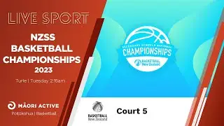 Court 5 Day 2 Afternoon | SECONDARY SCHOOLS NATIONAL CHAMPS 2023 | Basketball