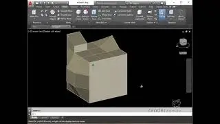 13 - Concepting Mesh Models | AutoCAD 2017 3D Modeling Techniques