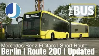 The Bus | Berlin | Route 200 Update | Mercedes-Benz E-Citaro