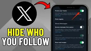 How To Hide Who You Follow On X (Twitter) (EASY 2024)