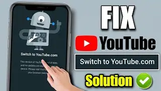 how to fix switch to youtube.com | switch to youtube.com problem | YouTube not opening problem