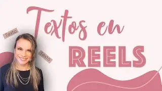 Cómo poner TEXTOS en tus REELS de Instagram