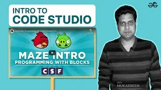 Lecture 1 : Intro to Code Studio on Code.org | Block Based Programming