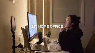 My Dream Home Office Set Up + Tour | 2024 UX Designer, Content Creator