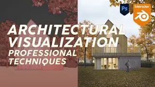 How to Create an Exterior Architectural Visualization In Blender - Housing on a Cloudy Autumn Day