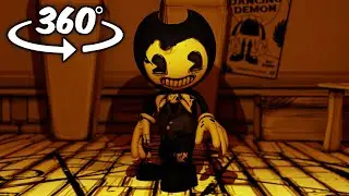 Bendy Catches YOU but It's 360º video - Bendy and the Ink Machine