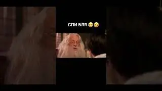 СПИ БЛЯ 😂🤣 #гаррипоттер #смешнаяозвучка #дамблдор #мемы #шортс #harrypotter #shorts