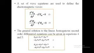 5.1 Plane Waves in Lossless Medium