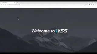 IVSS Initial Setup